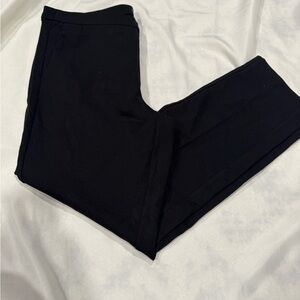 LVPL Mid-Rise Pull-On Trousers Black Size 12/31 NWT